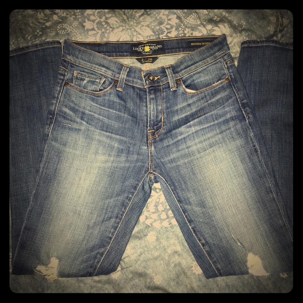 🔥 EUC Lucky Brand Brooke Skinny Jeans 🔥